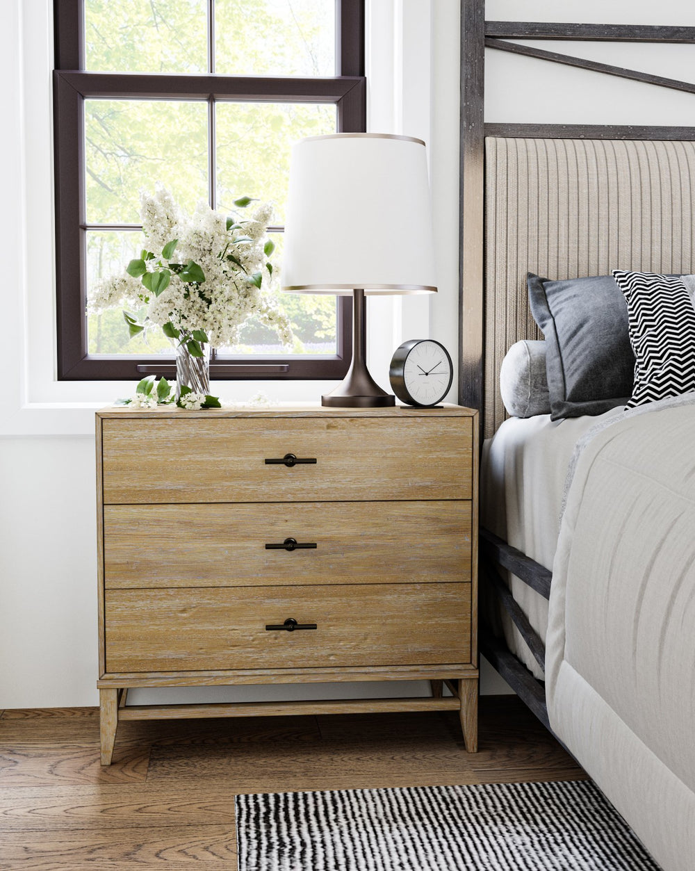 American Home Furniture | A.R.T. Furniture - Frame  Bedside Chest