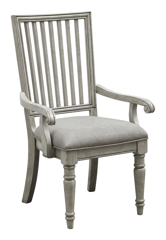 Madison Ridge Bluff Grey Arm Chair - Set of 2 - P091261