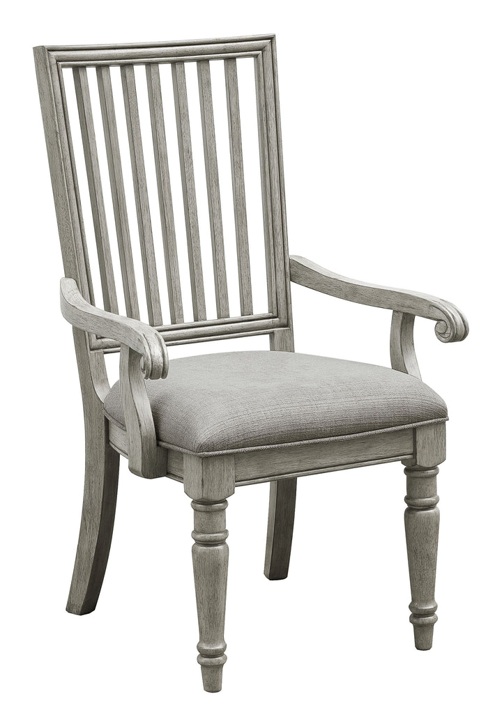 Madison Ridge Bluff Grey Arm Chair - Set of 2 - P091261