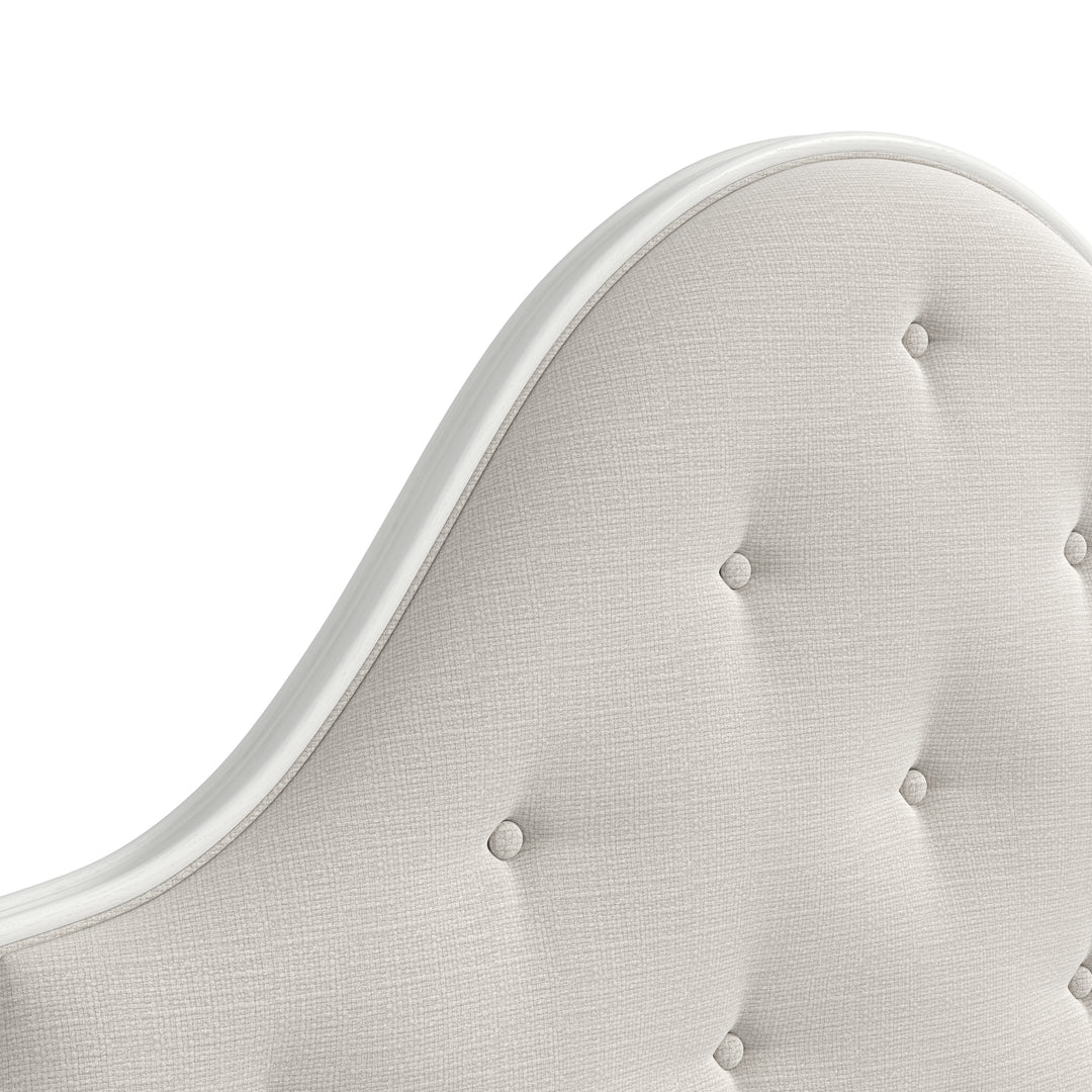 Haven QN Uph Bed-Warm White