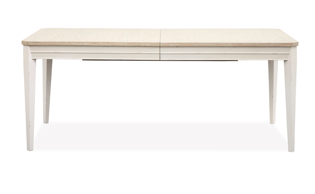 Echo Isles Sea Pearl And Driftwood Extendable Rectangular Dining Table - D6310-20