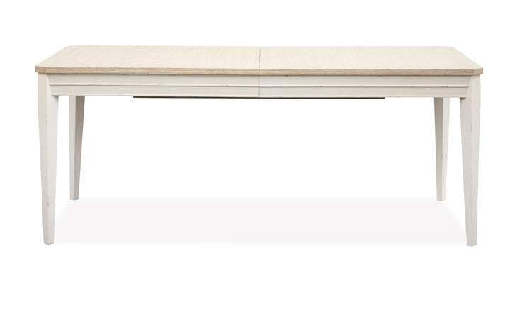 Echo Isles Sea Pearl And Driftwood Extendable Rectangular Dining Table - D6310-20