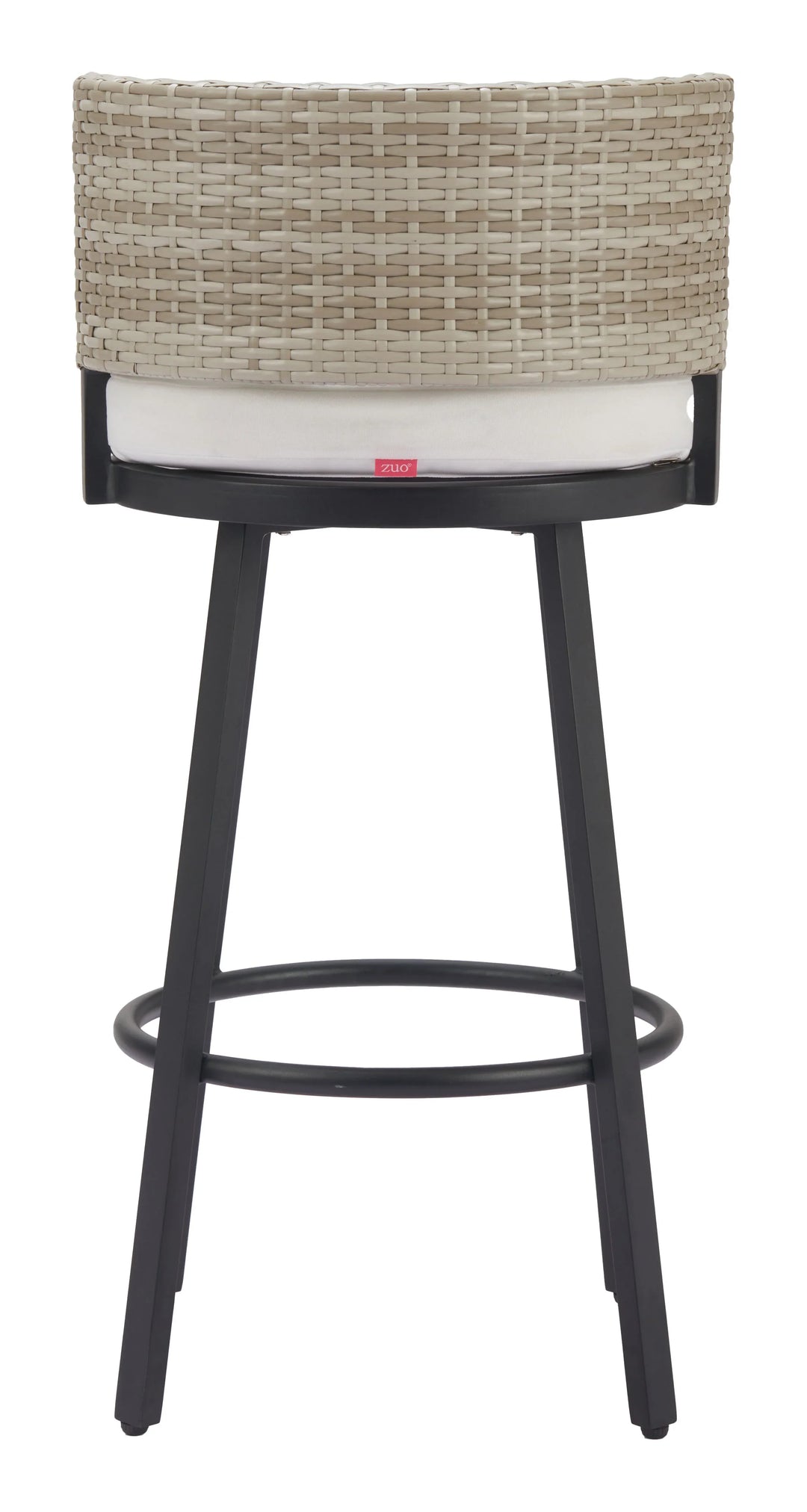 Midnight Wave Barstool White - AmericanHomeFurniture
