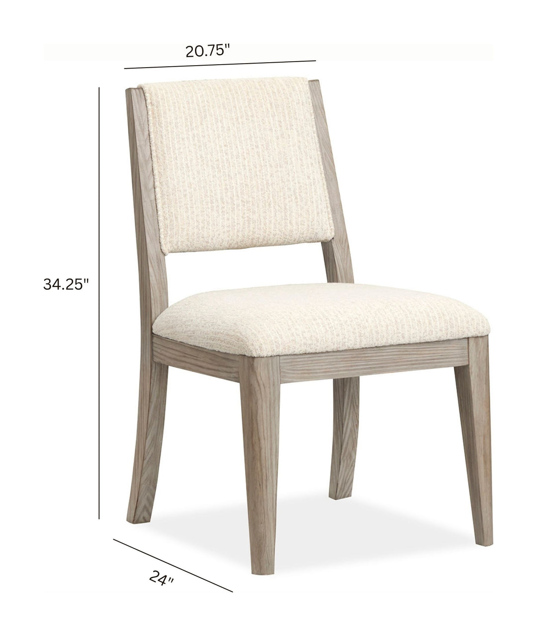 Braelyn Dorian Grey Upholstered Side Chair - Set of 2 - D5874-63