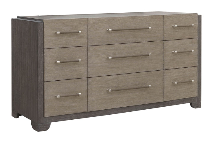 Anderson Park Moose Trail And Frontier Brown 9 Drawer Dresser - P402100