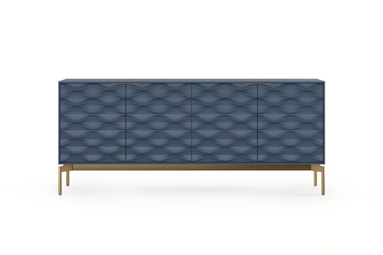 Ocean/Brushed Brass