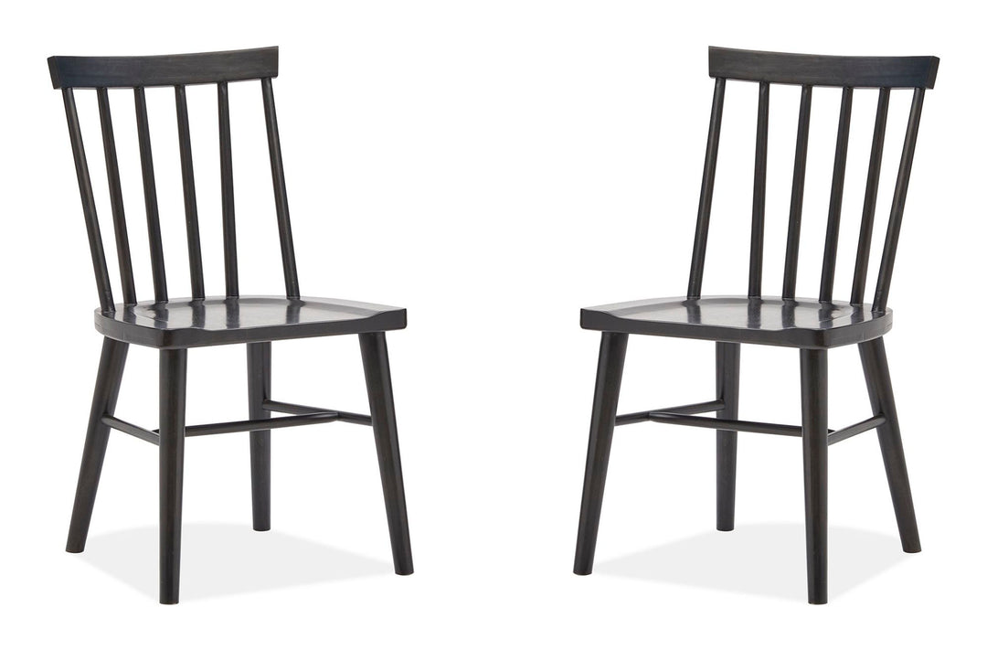 Lindon Coffee Bean Side Chair - Set of 2 - D5570-60D