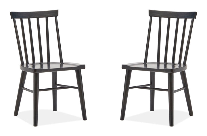 Lindon Coffee Bean Side Chair - Set of 2 - D5570-60D