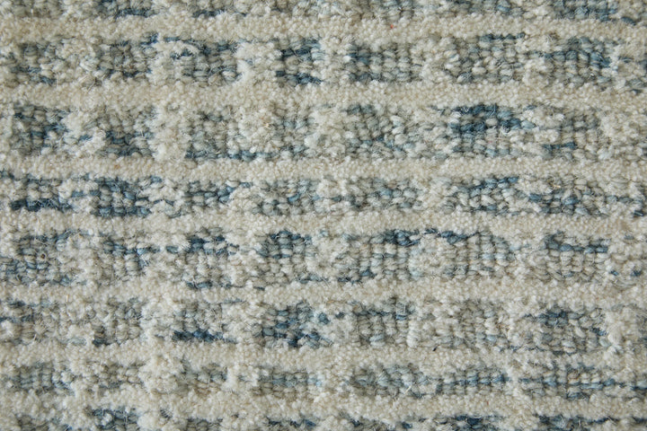 Rectangle/5' x 8'/Blue/Ivory