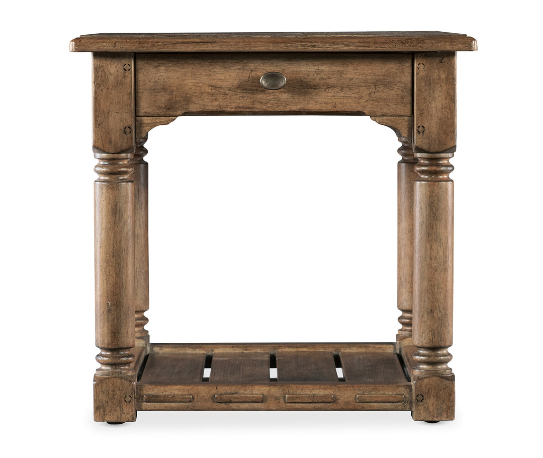 American Home Furniture | Hooker Furniture - Americana End Table - Honey