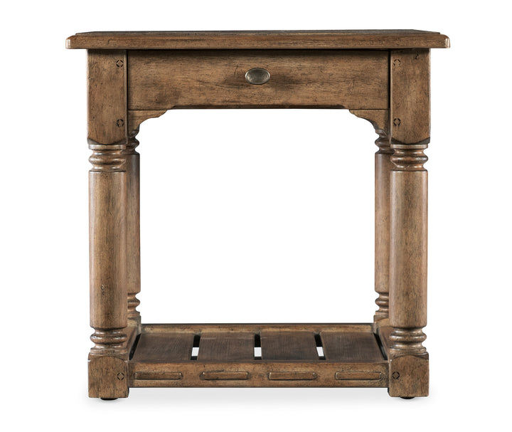 American Home Furniture | Hooker Furniture - Americana End Table - Honey