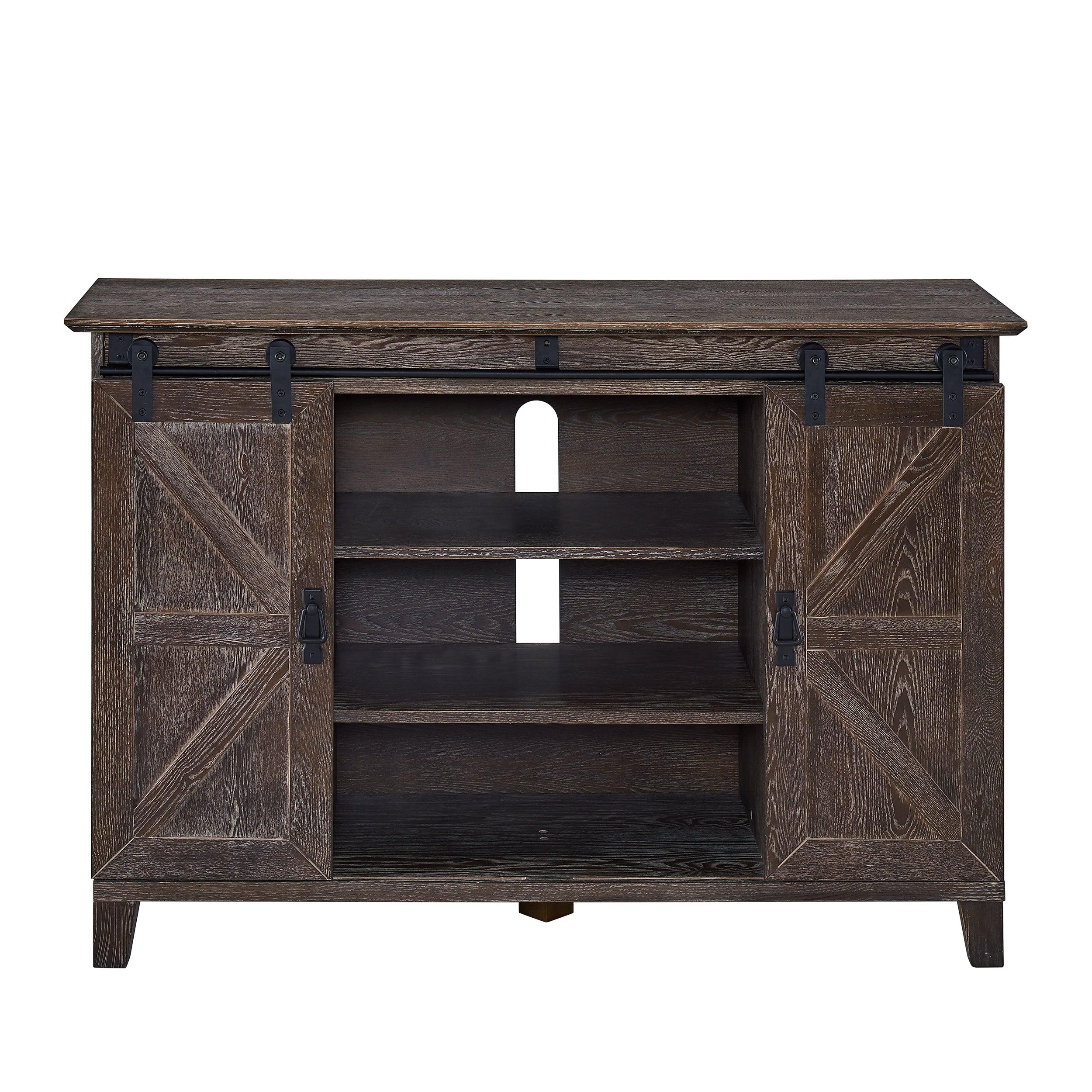 SEI Furniture Holmes TV Stand - Thumbnail 2