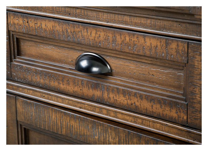 Bay Creek Toasted Nutmeg 90" Console - E4398-09