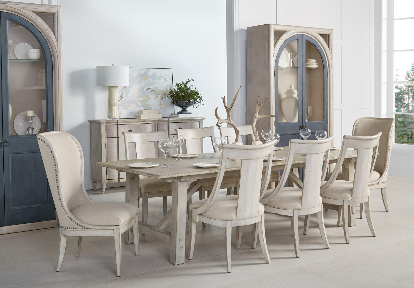 A.R.T. Furniture Alcove Trestle Dining Table DINING TABLES