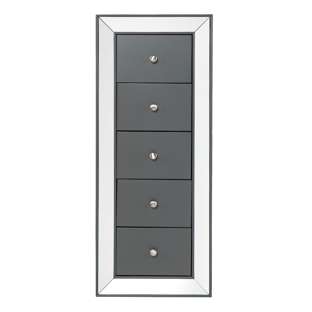 American Home Furniture | SEI Furniture - Wanley 5-Drawer Jewelry Armoire