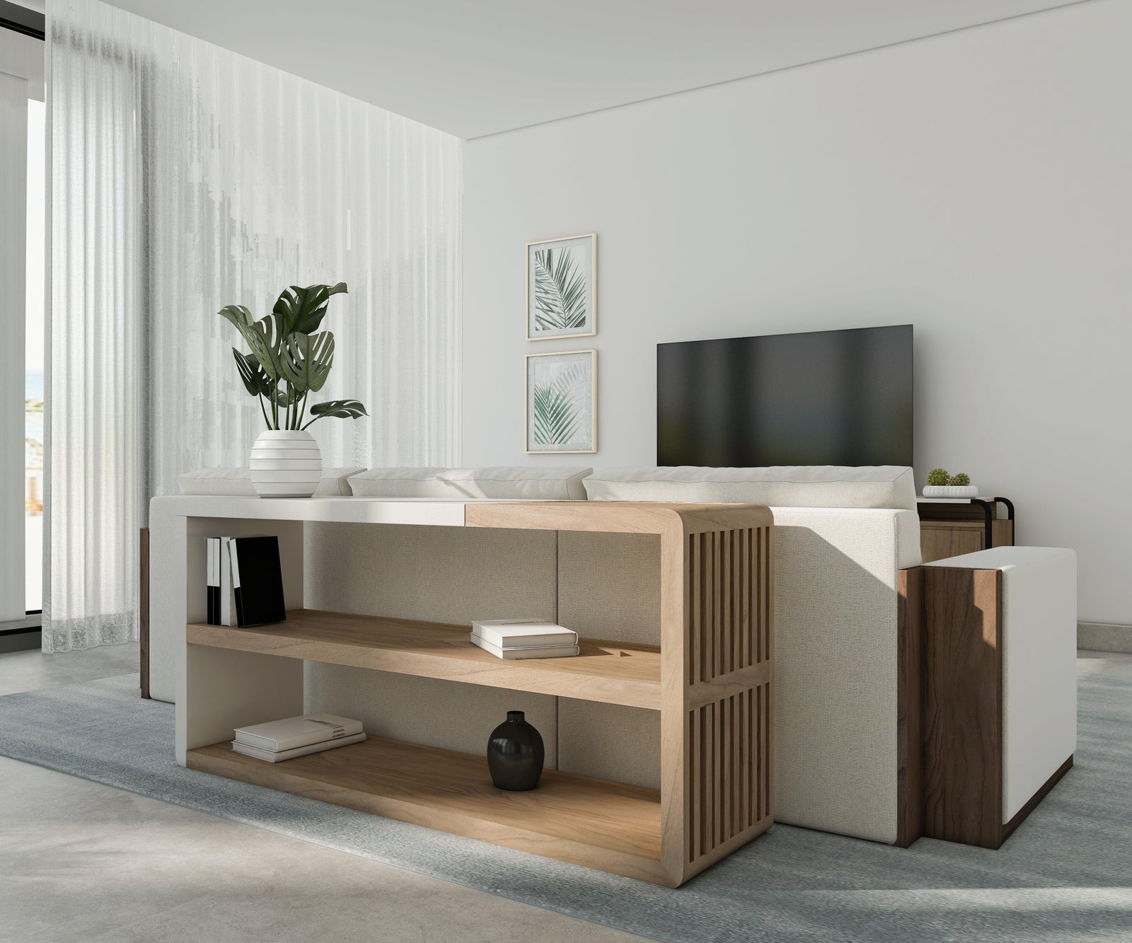 A.R.T. Furniture Portico Sofa Console CONSOLE TABLES