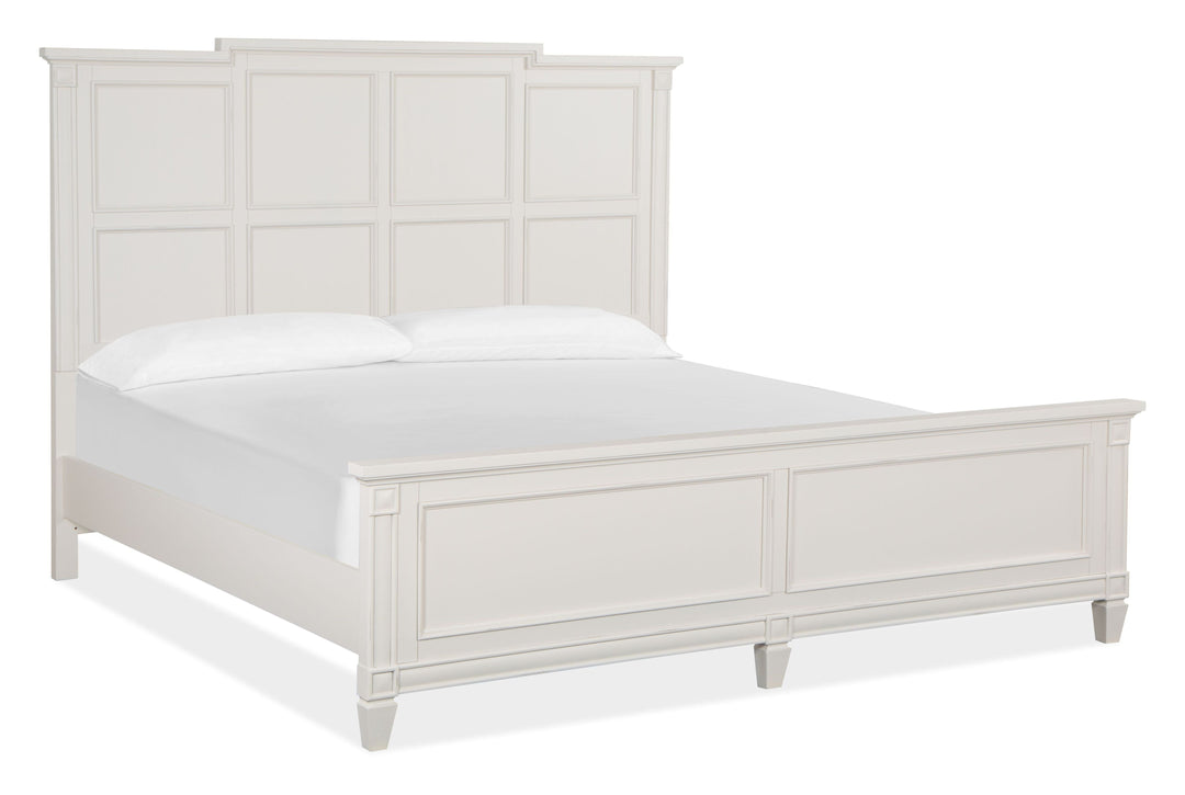 Willowbrook Egg Shell White Panel Bed