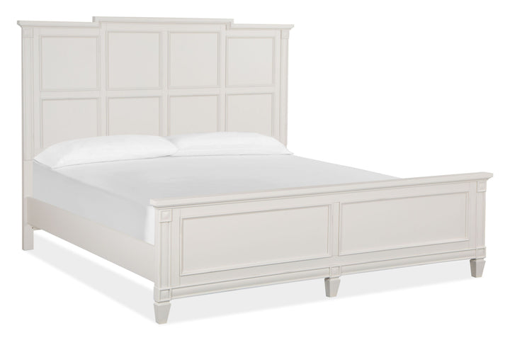 Willowbrook Egg Shell White Panel Bed