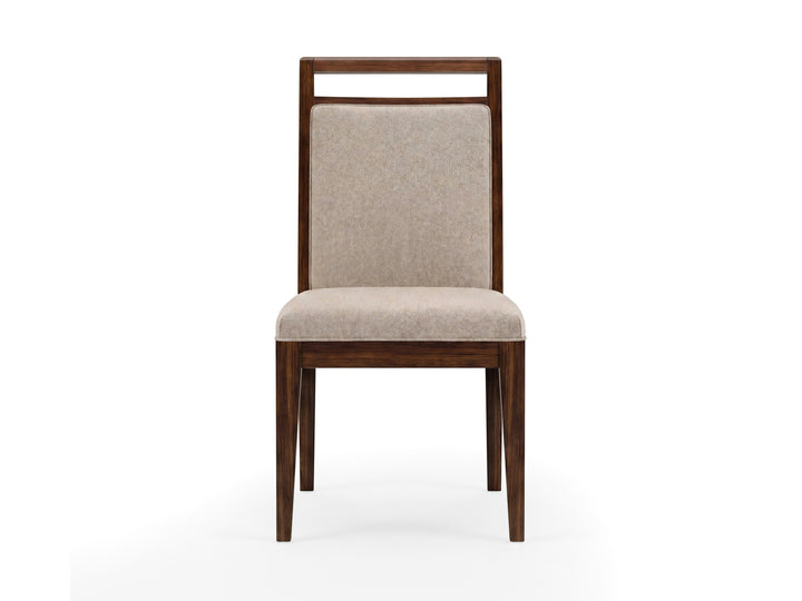 Reena Rich Brown Upholstered Side Chair - Set of 2 - D6518-63