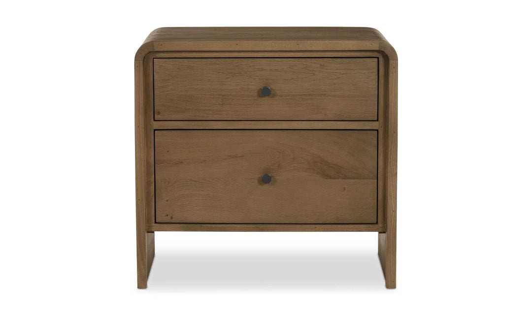 Riley Nightstand Oak - AmericanHomeFurniture
