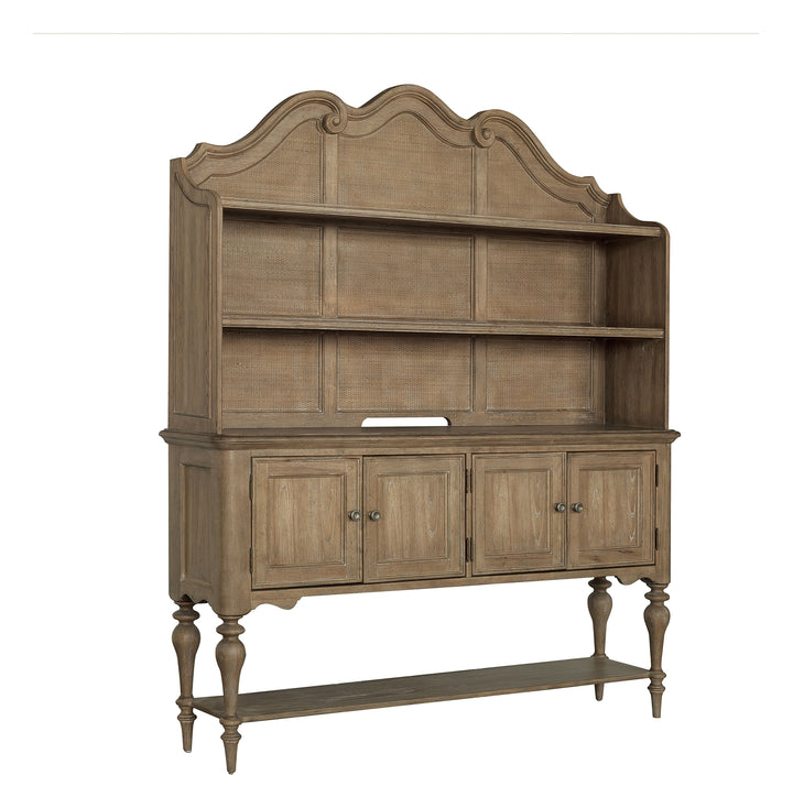 Weston Hills Flax Seed Sideboard And Hutch - P293-DR-K5
