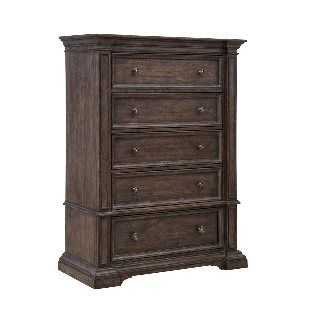 Woodbury Five Drawer Dresser - AmericanHomeFurniture