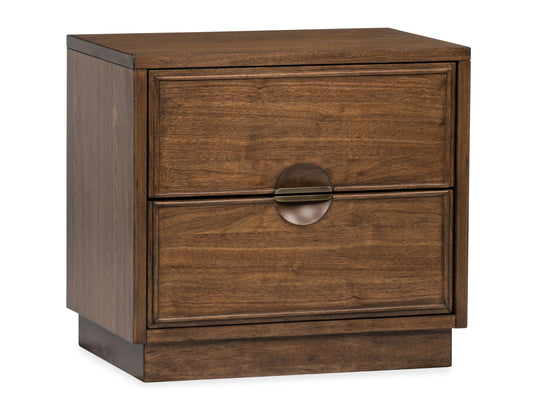 Selena Brown Drawer Nightstand - B6607-01