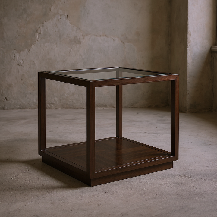 Glaze End Table-Cola