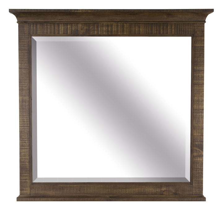 Bay Creek Toasted Nutmeg Drawer Dresser With Landscape Mirror - B4398-2040