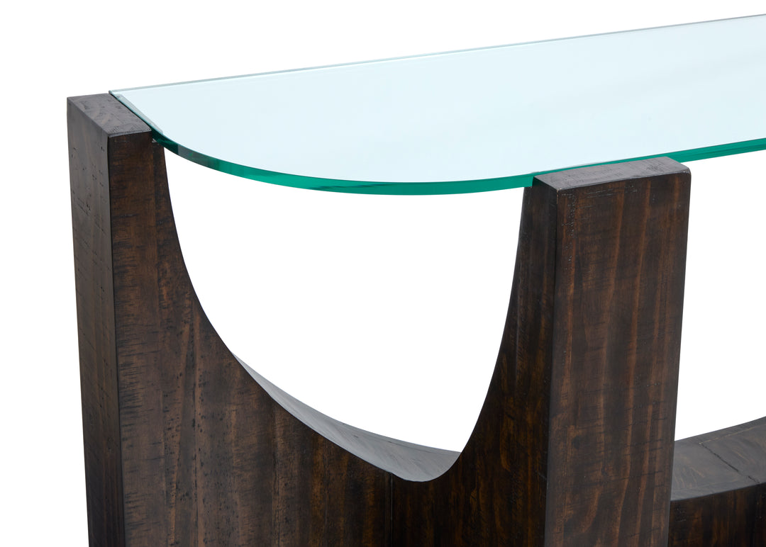 Beckham Rustic Tavern Round End Table - T6336-05