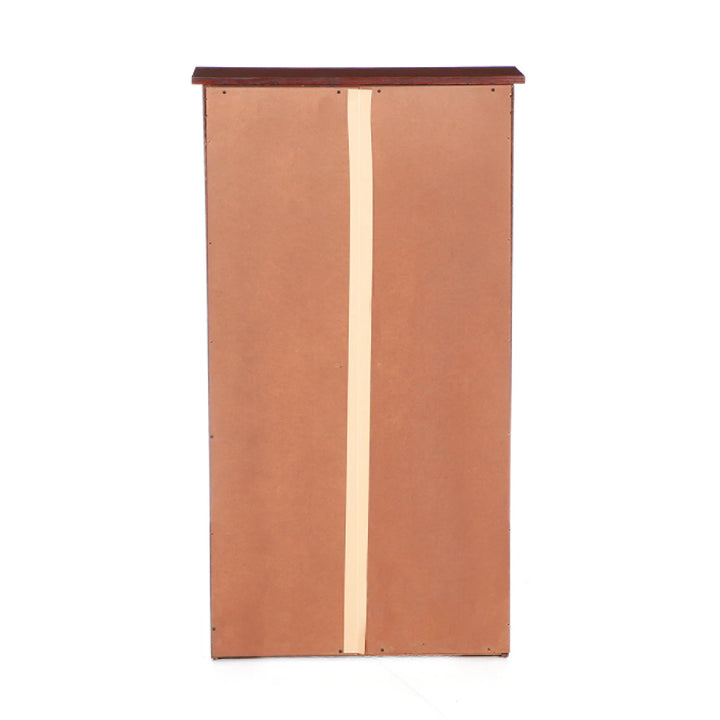 Window Pane Media Cabinet - Cherry - AmericanHomeFurniture