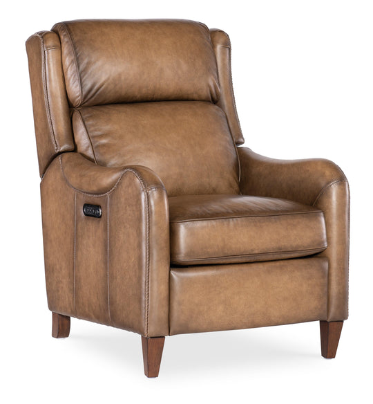 American Home Furniture Hooker Furniture Carrington Power Recliner w/Power Headrest 1