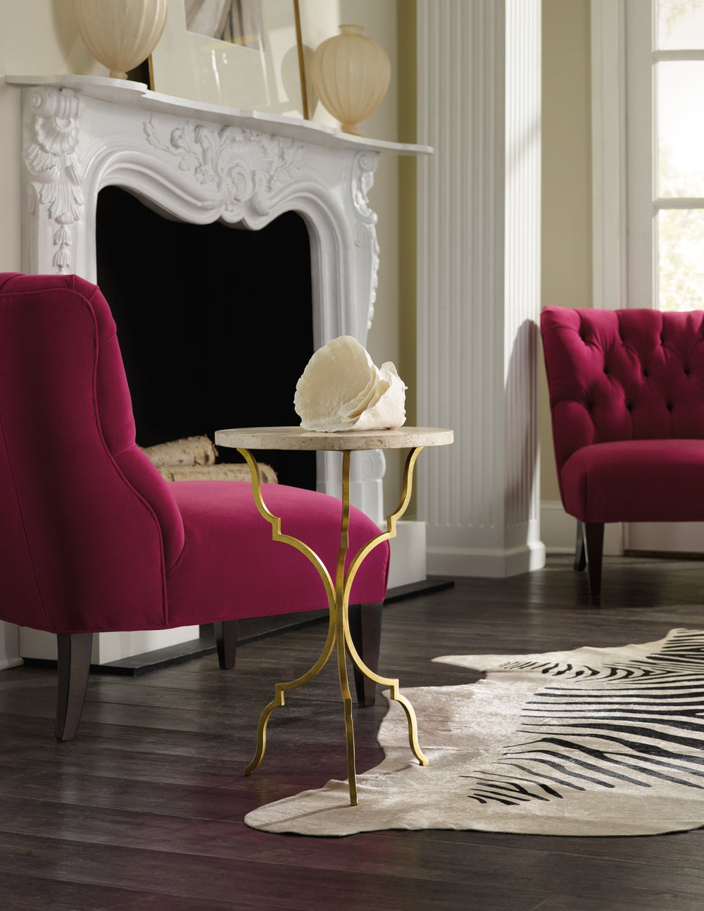 American Home Furniture Hooker Furniture Round Martini Table