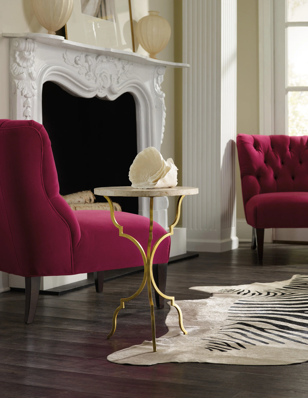American Home Furniture Hooker Furniture Round Martini Table