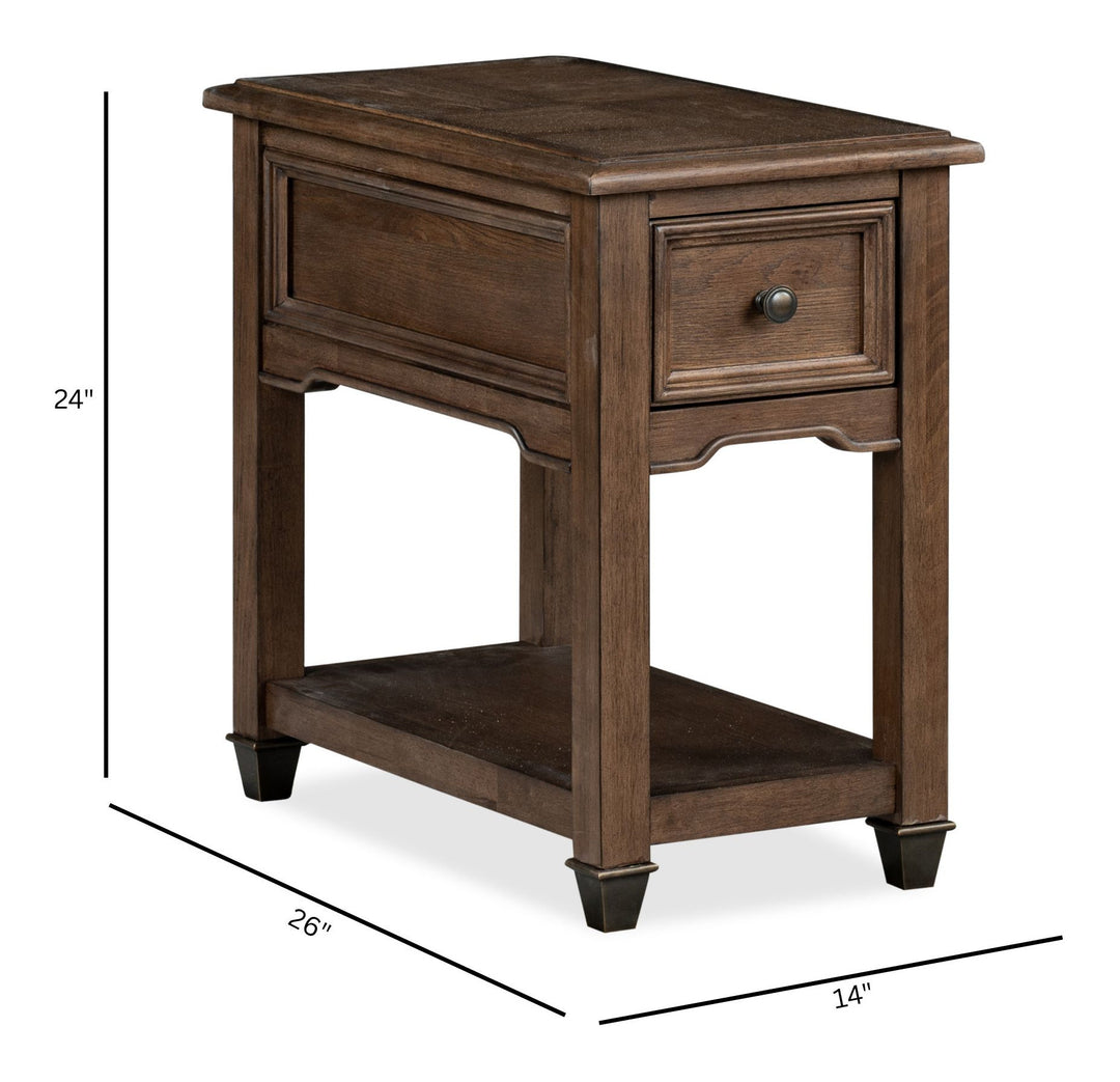 Cormac Brown Rectangular Accent Table - T6589-31