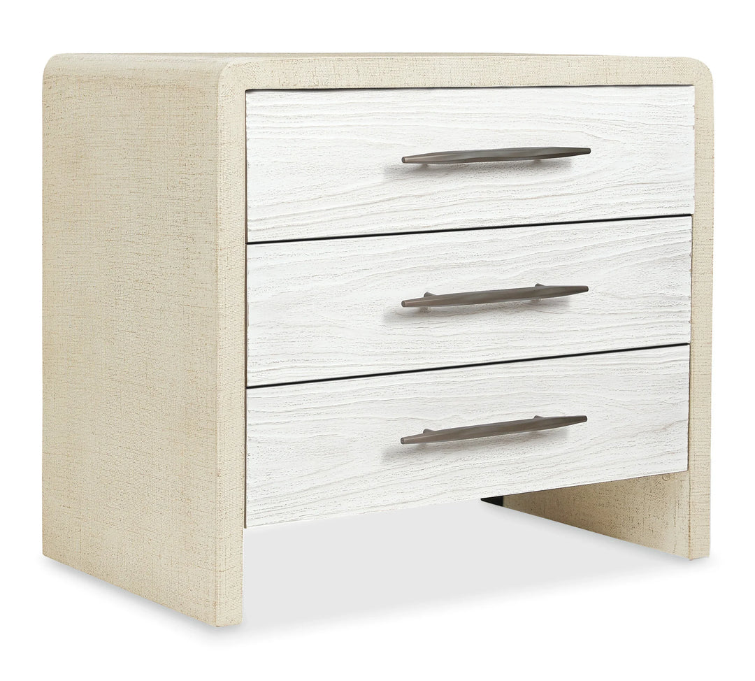 American Home Furniture Hooker Furniture Cascade Three-Drawer Nightstand