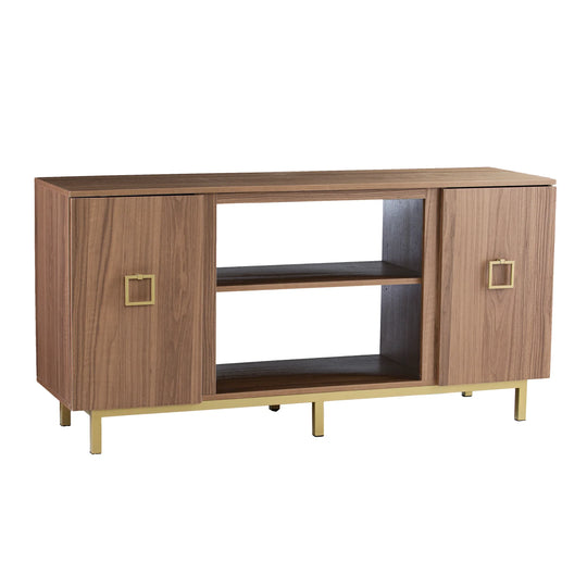 SEI Furniture Yorkville Media Console w/ Storage MEDIA + TV STANDS