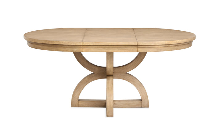 Coventry Honey Maple Extendable 48" Round Dining Table - D6480-22