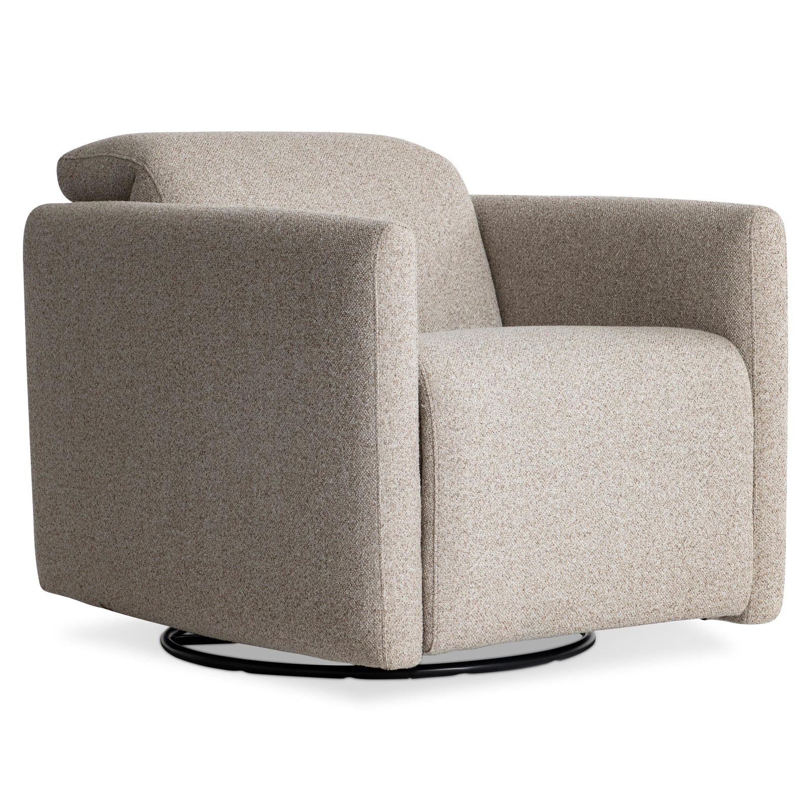 Livvy Fabric Power Motion Swivel Chair
