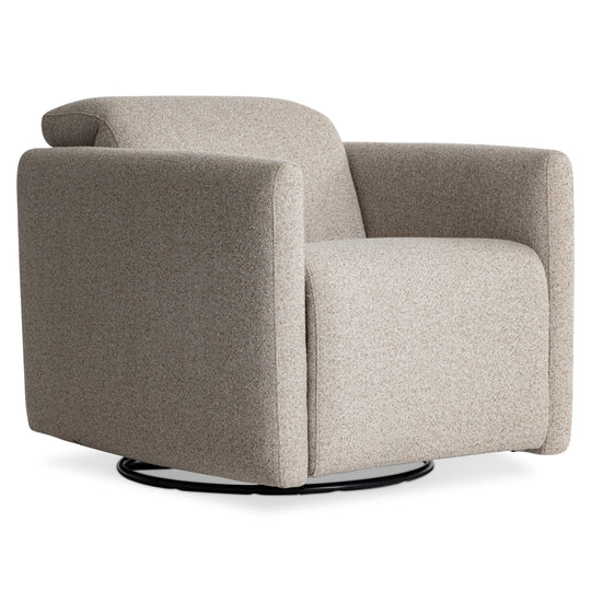 Livvy Fabric Power Motion Swivel Chair