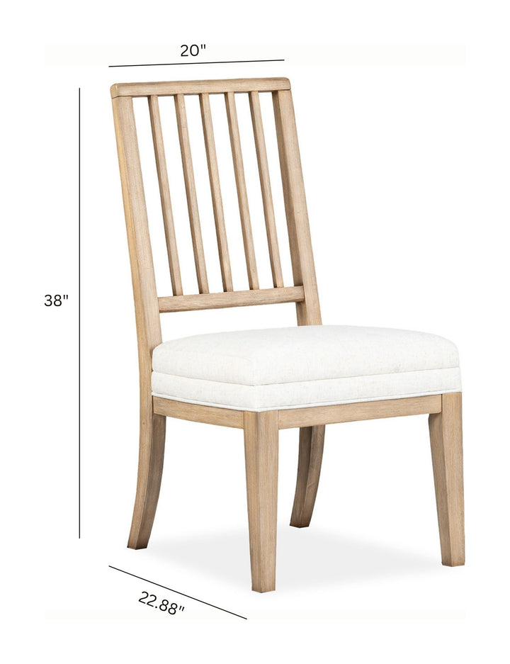 Coventry Honey Maple Side Chair - Set of 2 - D6480-62