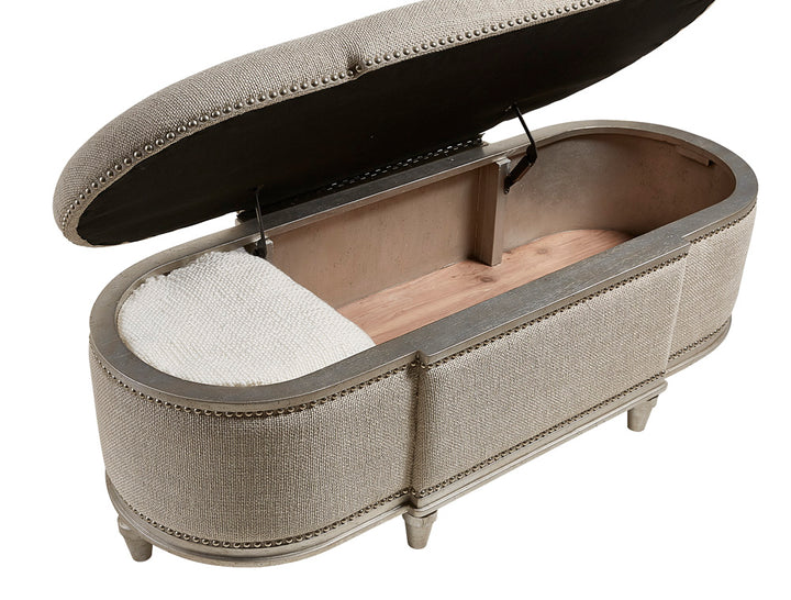 American Home Furniture | A.R.T. Furniture - Morrissey Rhodes Storage Bench Bezel