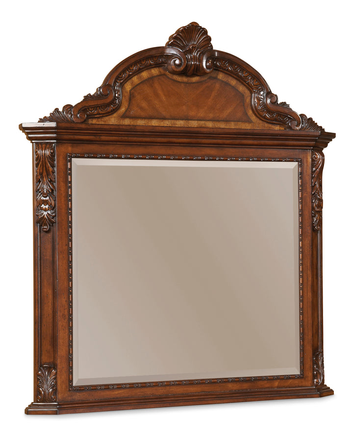 American Home Furniture | A.R.T. Furniture - Old World Crowned Landscape Mirror