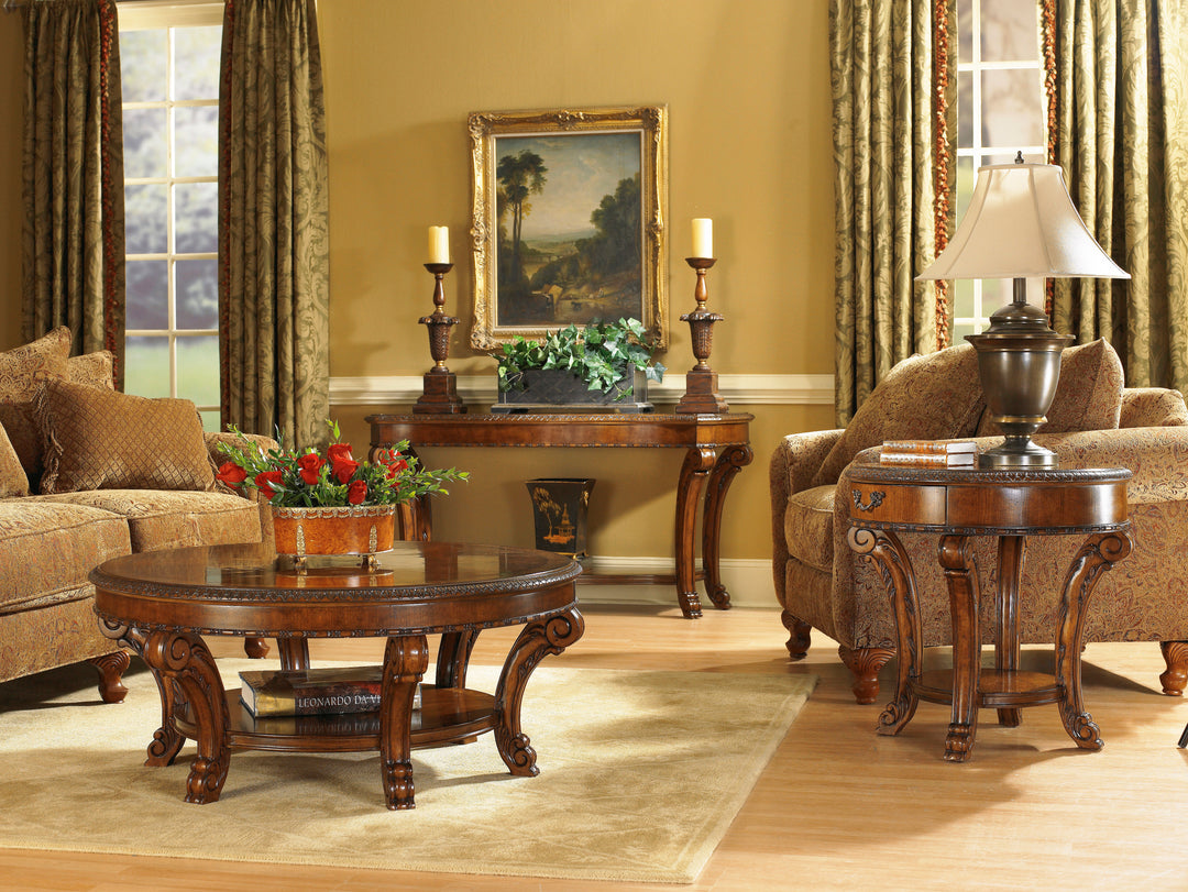 American Home Furniture | A.R.T. Furniture - Old World Round End Table