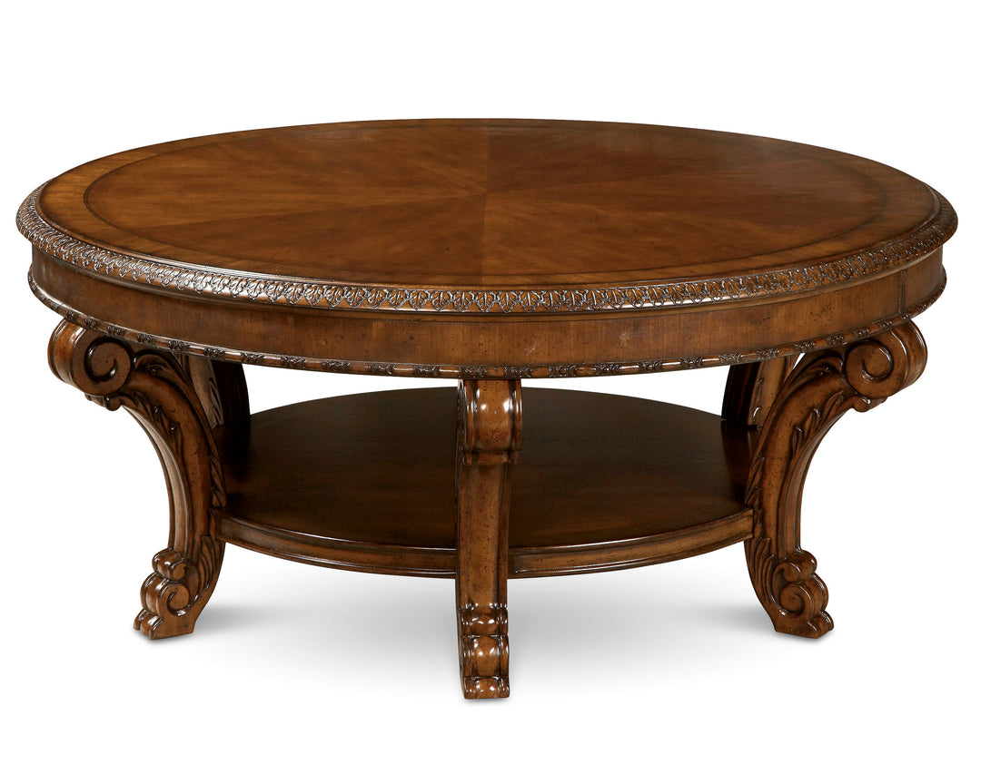 American Home Furniture | A.R.T. Furniture - Old World Round Cocktail Table