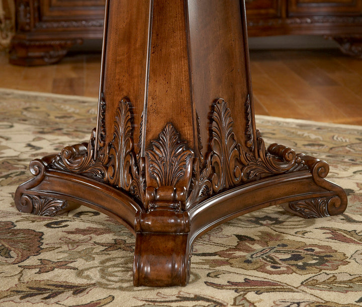 American Home Furniture | A.R.T. Furniture - Old World Double Pedestal Dining Table