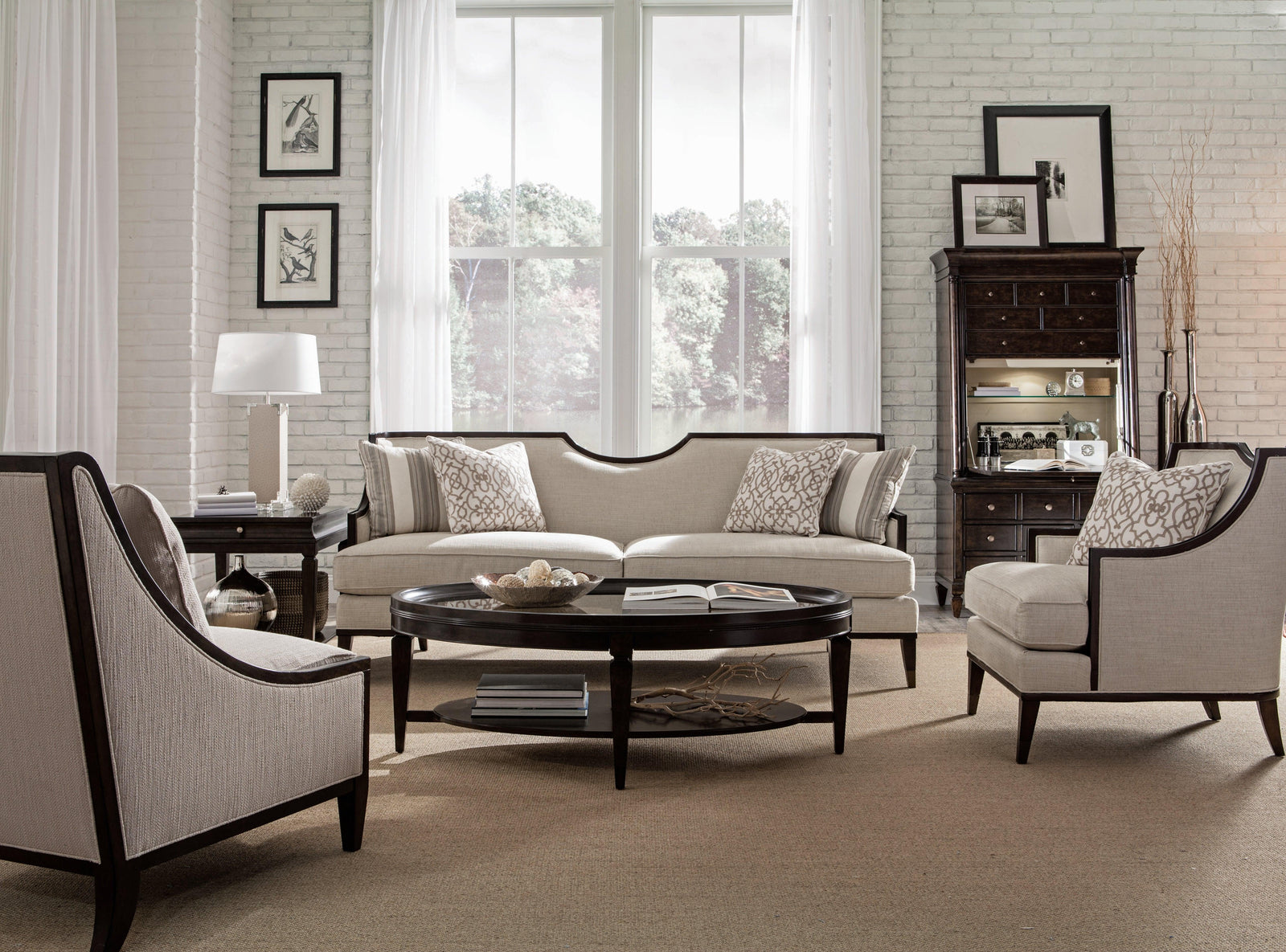 A.R.T. Furniture Harper Ivory Sofa SOFAS + SECTIONALS