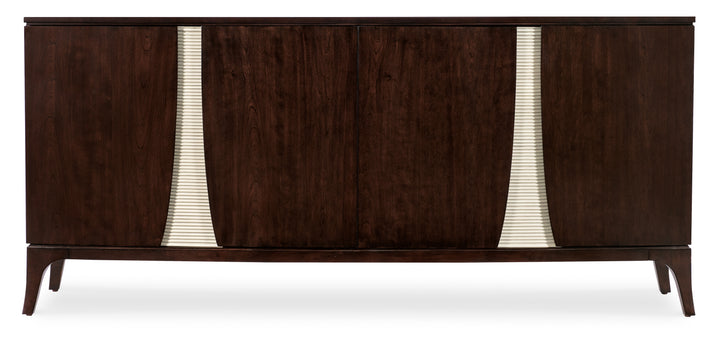 American Home Furniture | Hooker Furniture - Bella Donna Entertainment Credenza - Caviar