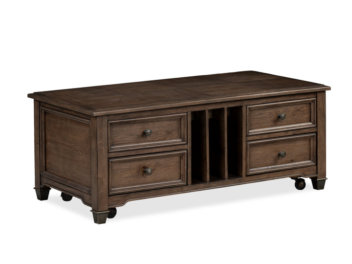 Cormac Brown Lift Top Storage Cocktail Table - T6589-50