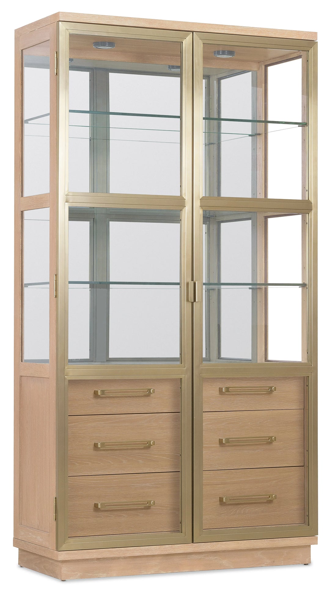 American Home Furniture Hooker Furniture Banyon Bay Display Cabinet